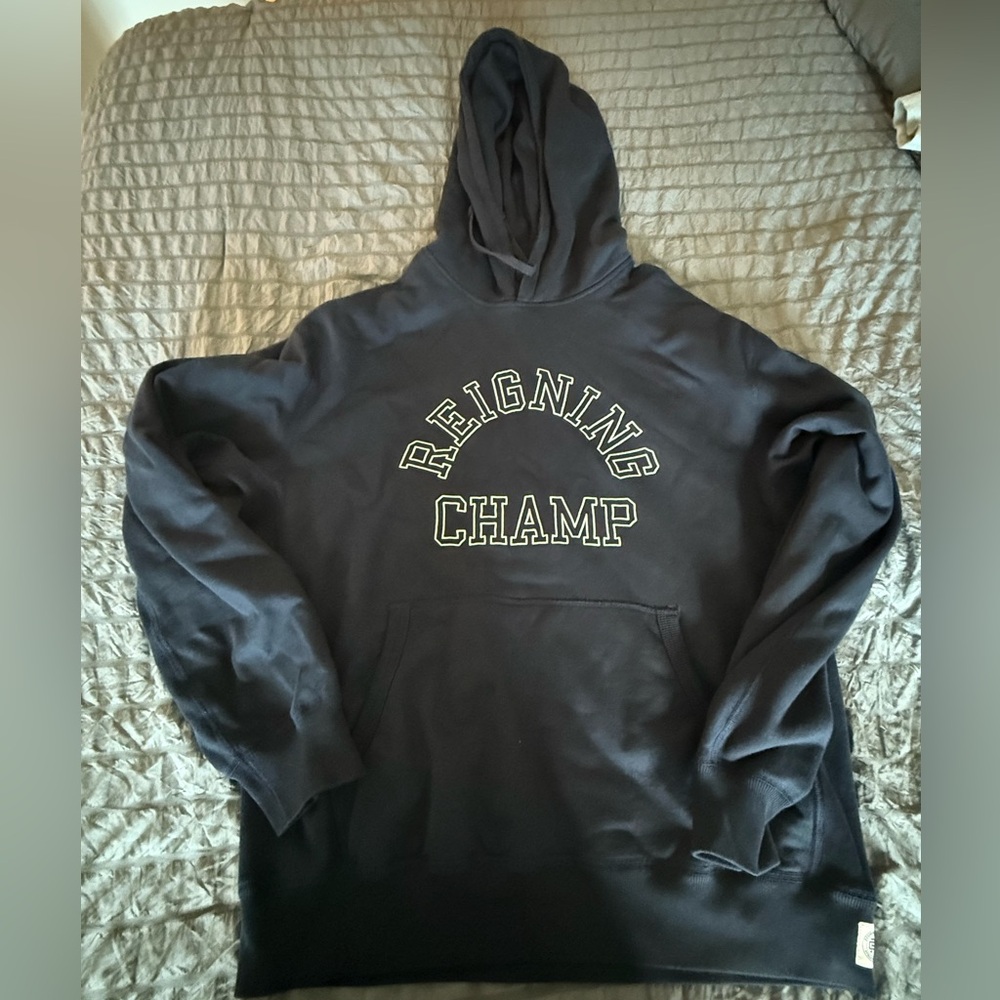 Reigning Champ Blue Hoodie